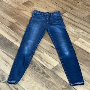 skinny high waist American Eagle jeans size double zero